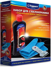 Набор для ухода за стеклокерамическими поверхностями Topperr 3411 preview 1